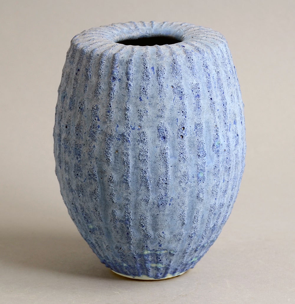British Sculptural Vase by Peter Beard