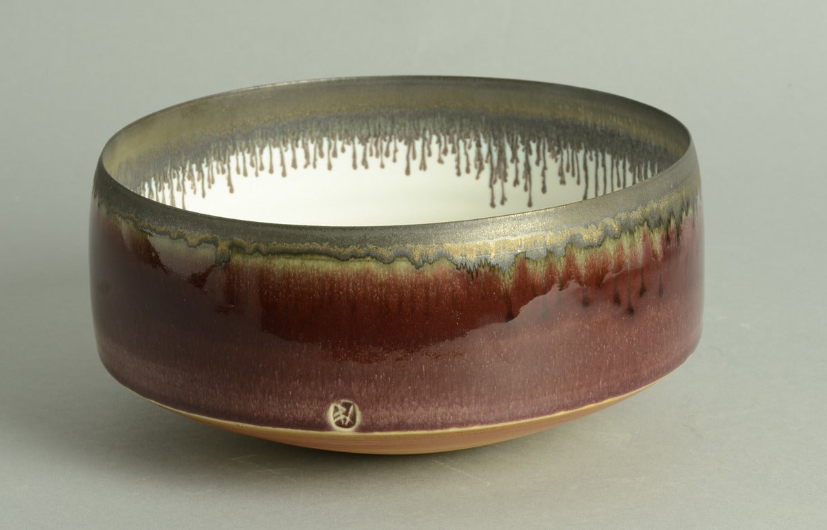 Modern Unique Porcelain Bowl by Peter Wills