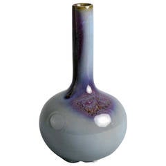 Vase mit Clair De Lune-Glasur von Axel Salto für Royal Copenhagen