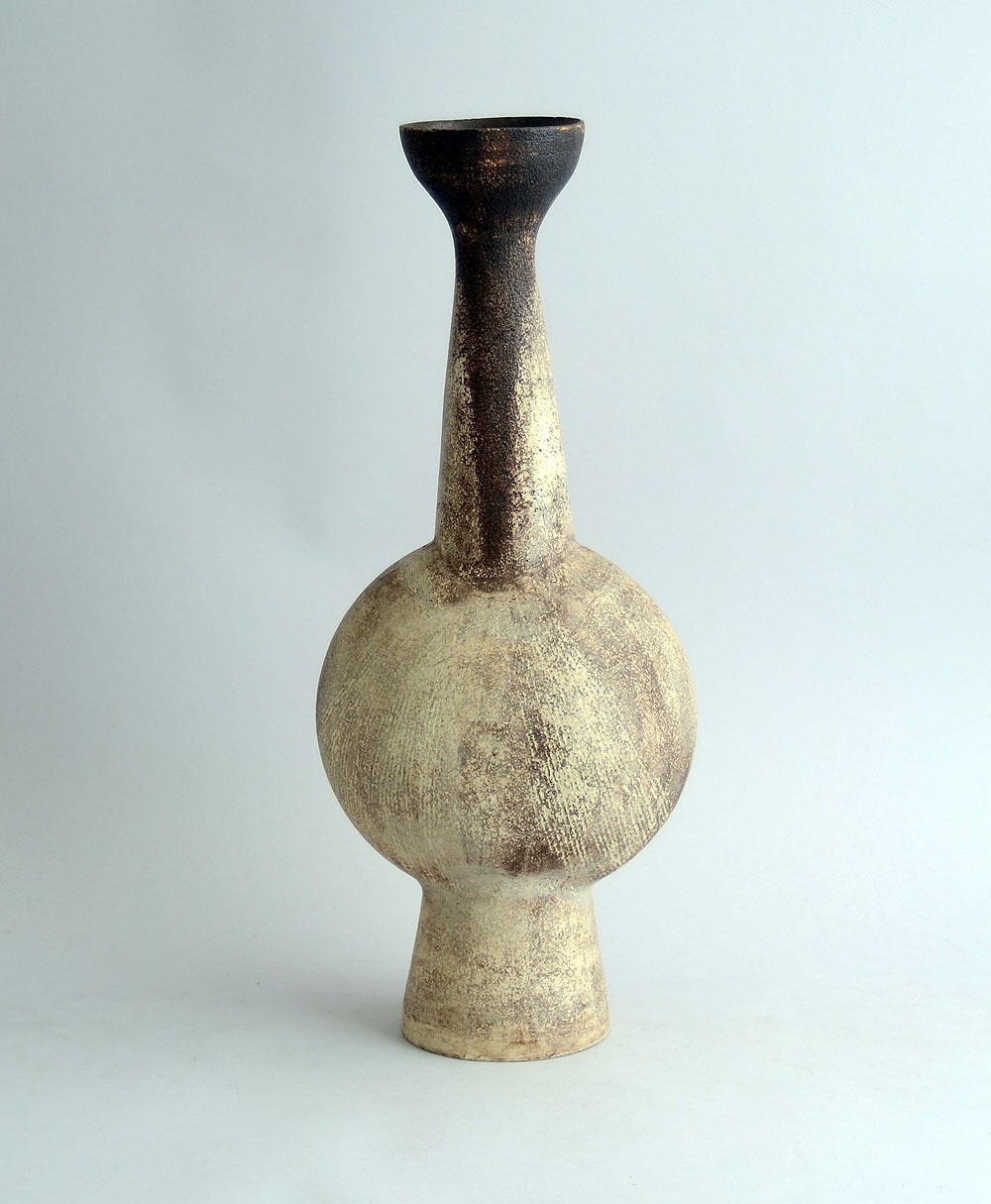 British Hans Coper Stoneware Vase, UK For Sale