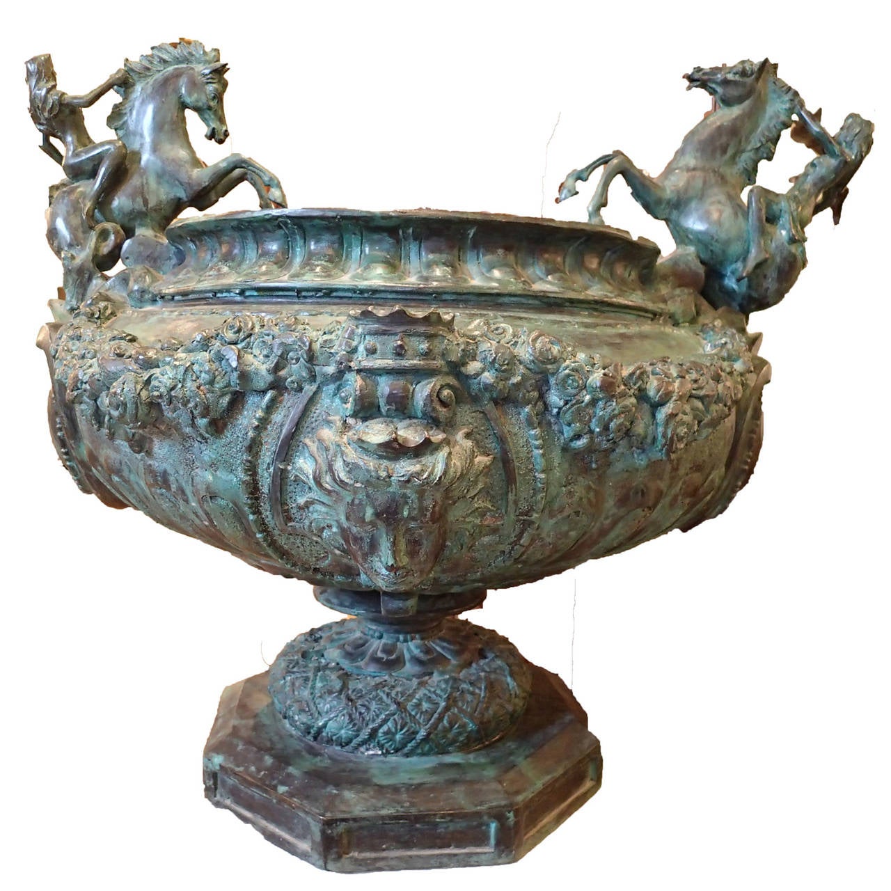 19th Century Bronze Medici Vase in the Style of Louis XVI For Sale 3