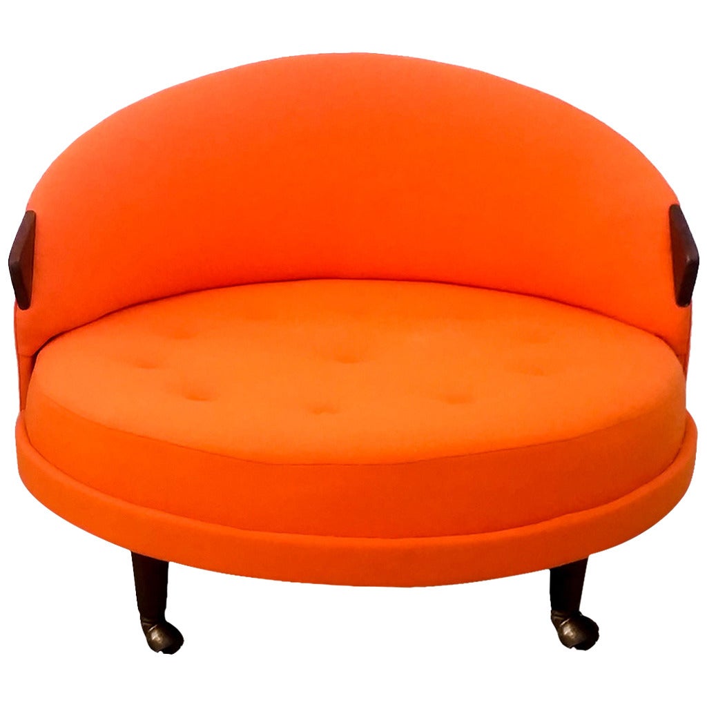 Round Adrian Pearsall Lounge Chair