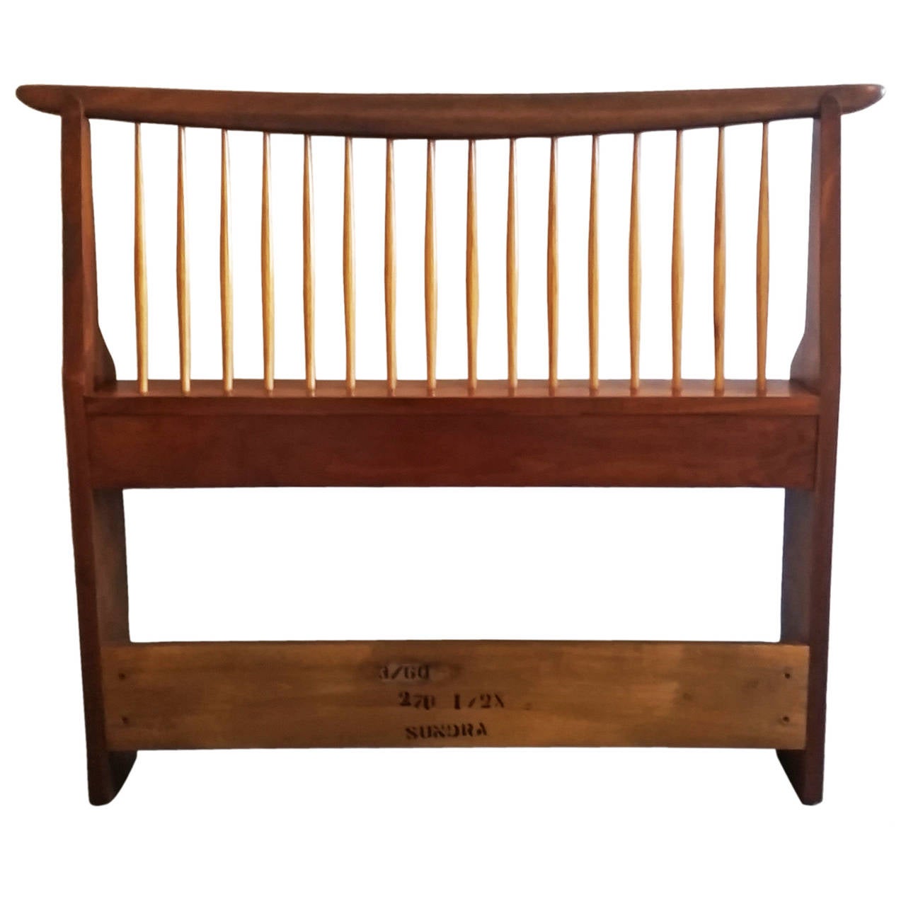 Nakashima Walnut Twin Headboard at 1stdibs