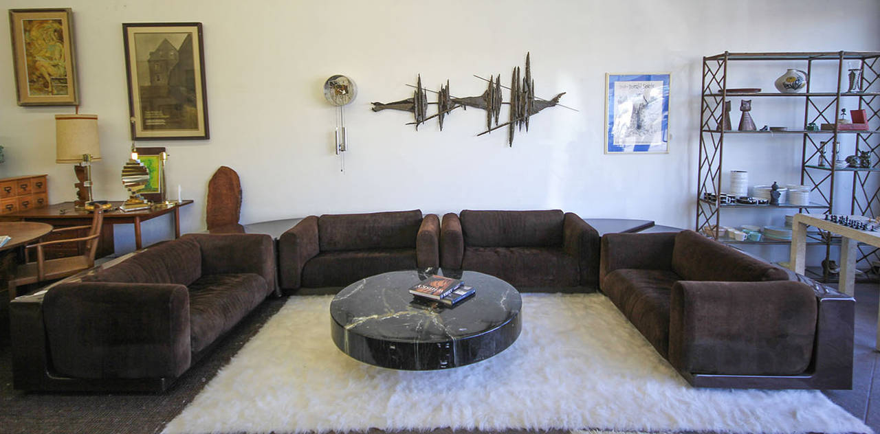 Cini Boeri Six-Piece Gradual Sectional Sofa System for Gavina Knoll 1