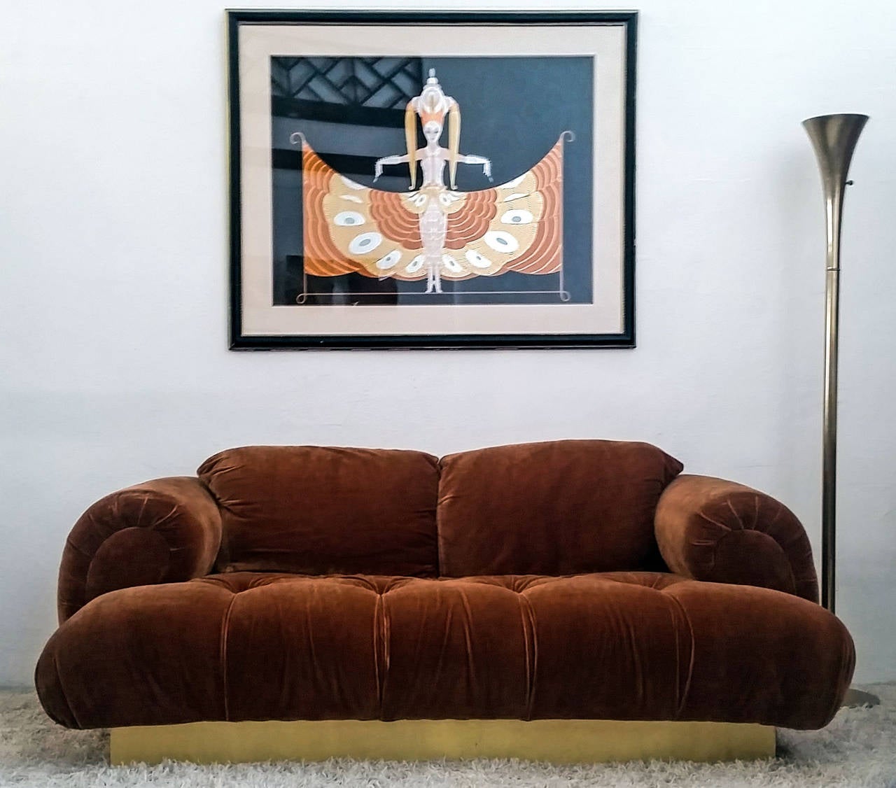 70s inspired sofa