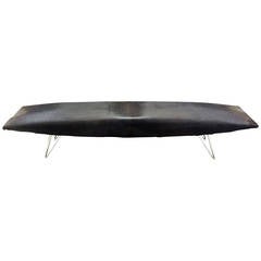 Cowhide Massimo Losa Ghini Plana Bench for Moroso