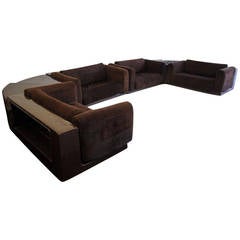 Cini Boeri Six-Piece Gradual Sectional Sofa System for Gavina Knoll