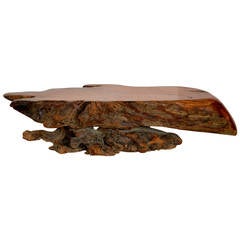 Extraordinary Redwood Burl Table