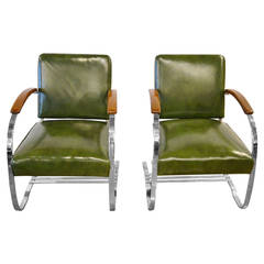 Vintage "Springer" Chairs by Wolfgang Hoffmann, circa 1938