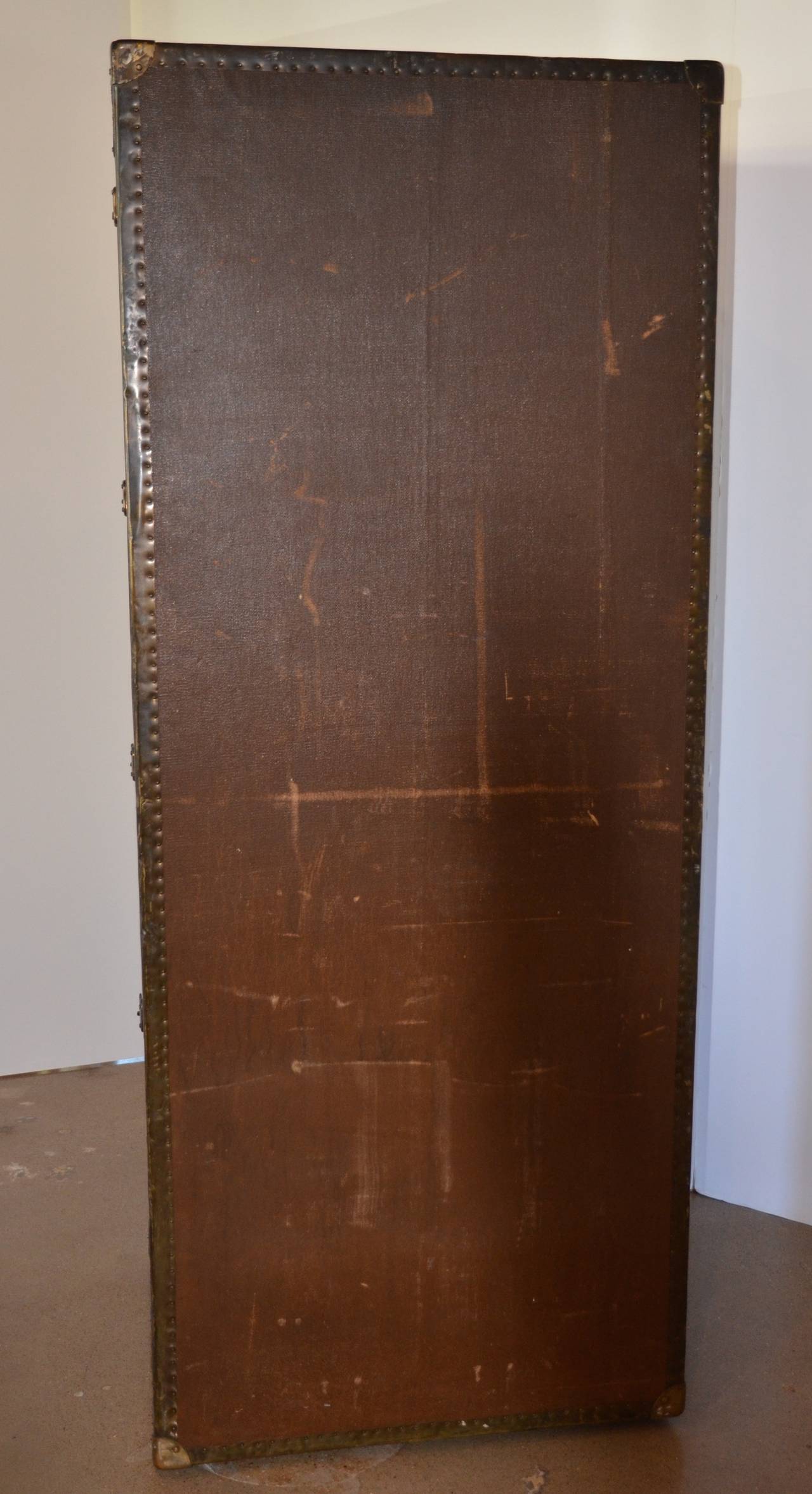 Wardrobe Steamer Trunk, circa 1915 at 1stDibs steamer trunk wardrobe