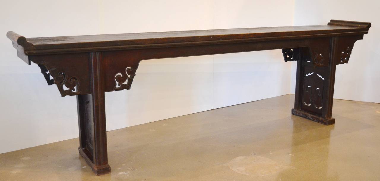 Late 18th Century Monumental Chinese Altar Table, circa 1800
