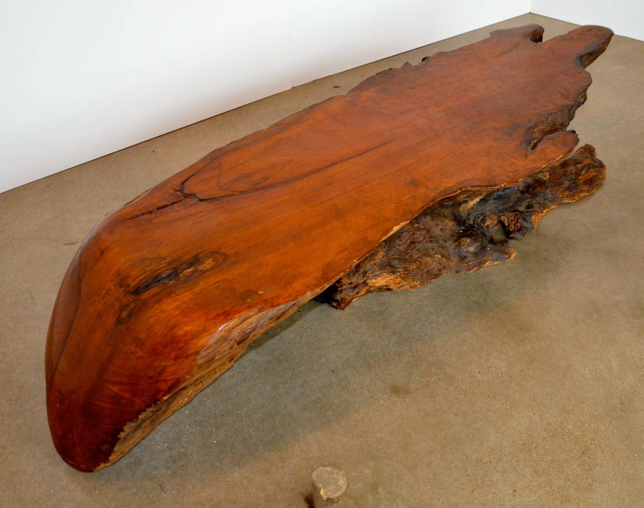 Wood Extraordinary Redwood Burl Table