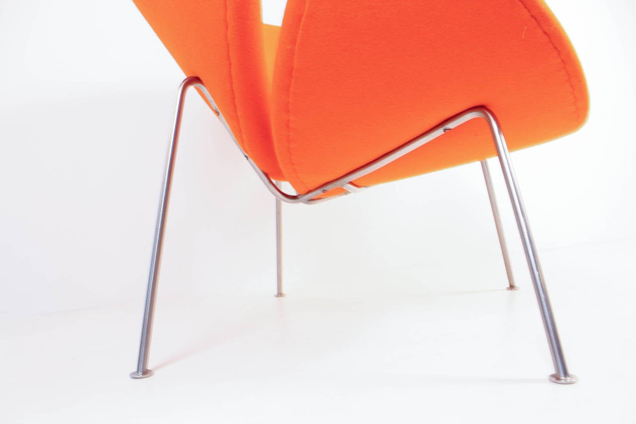 Mid-20th Century Vintage F437 Orange Slice Chair by Pierre Paulin for Artifort, 1960