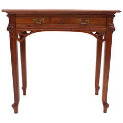 French Art Nouveau Table in the Manner of Eugene Gaillard or Henri Sauvage 7