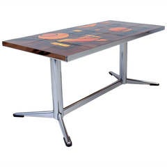 Mid-Century Modern Cocktail Table By Vallauris La Grange France 6