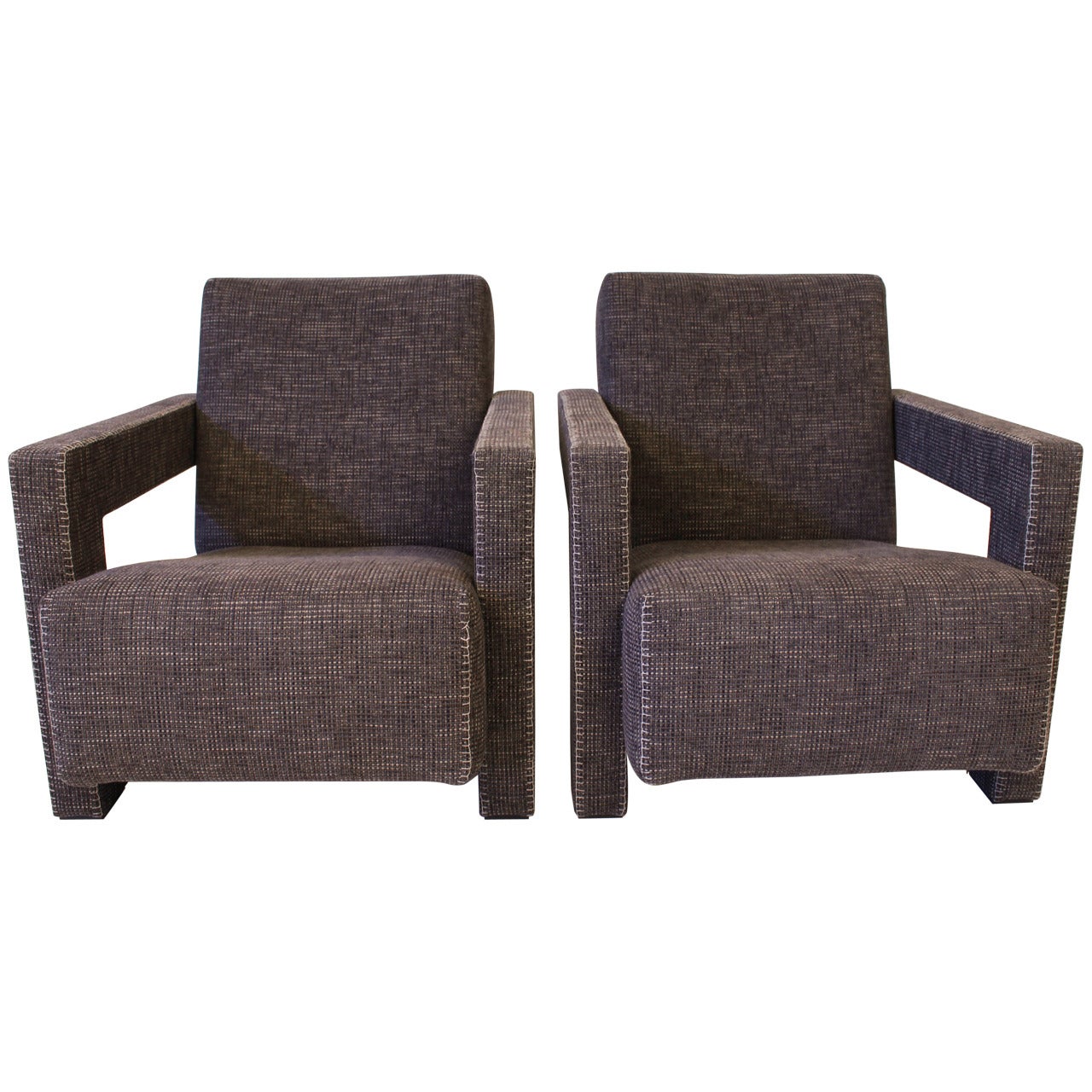 Pair of "Utrecht" Chairs by Gerrit Rietveld for Cassina