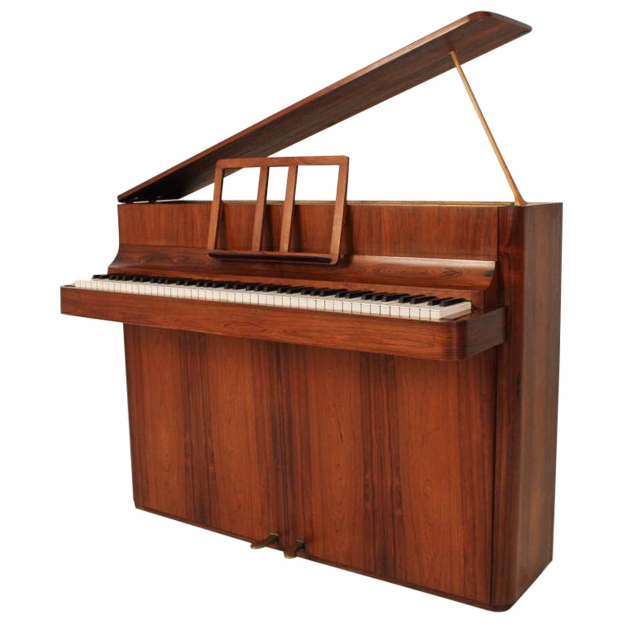 Stylish Mid-Century Modern Piano by Brodrene Caspersen Denmark