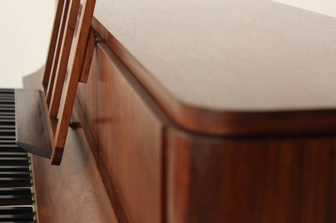 Stylish Mid-Century Modern Piano by Brodrene Caspersen Denmark 2