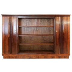 Rosewood Art Deco Book Case by Reens Amsterdam