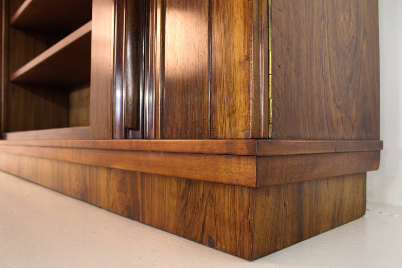 Rosewood Art Deco Book Case by Reens Amsterdam 3