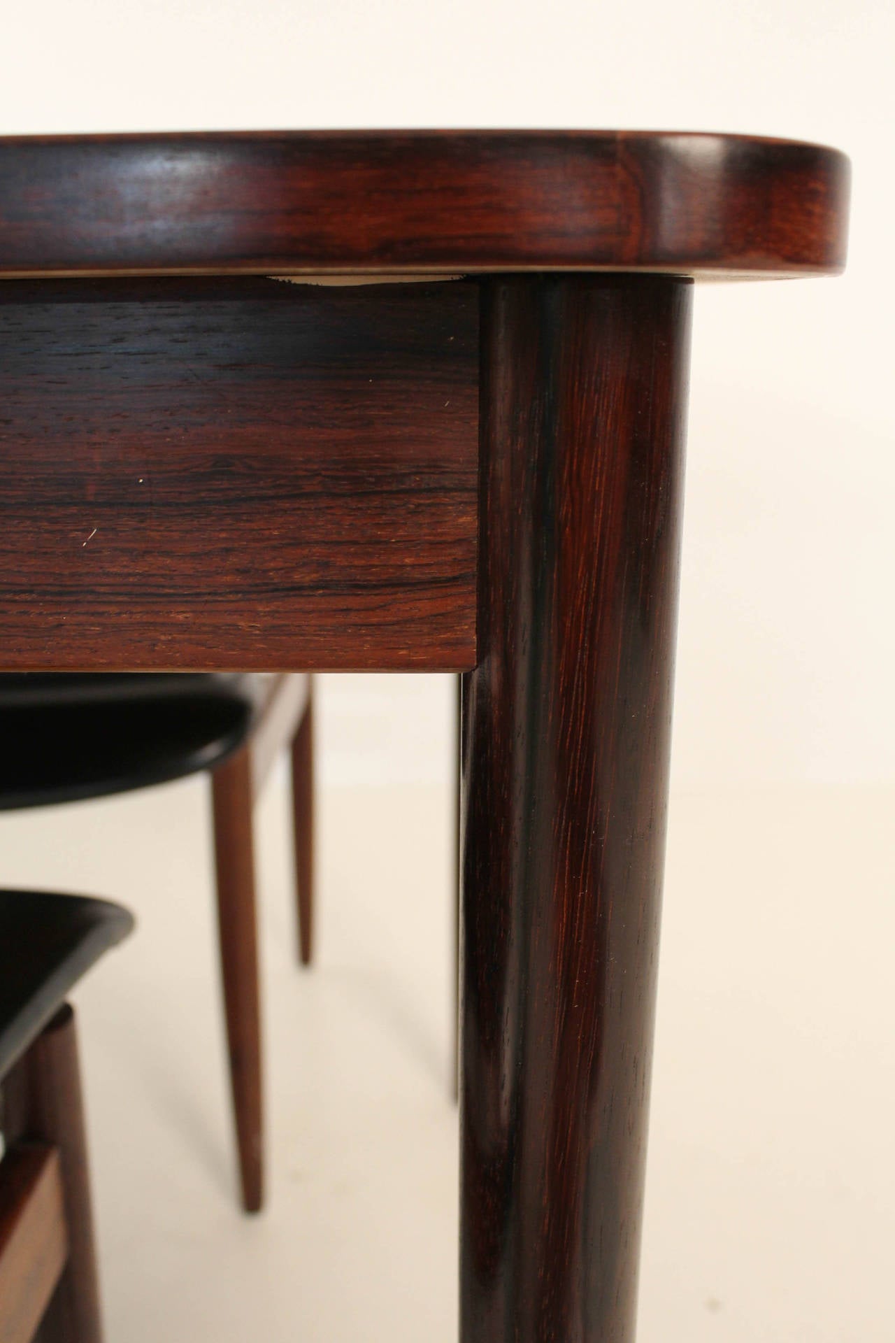 Rosewood Mid-Century Modern Dining Table by Fristho