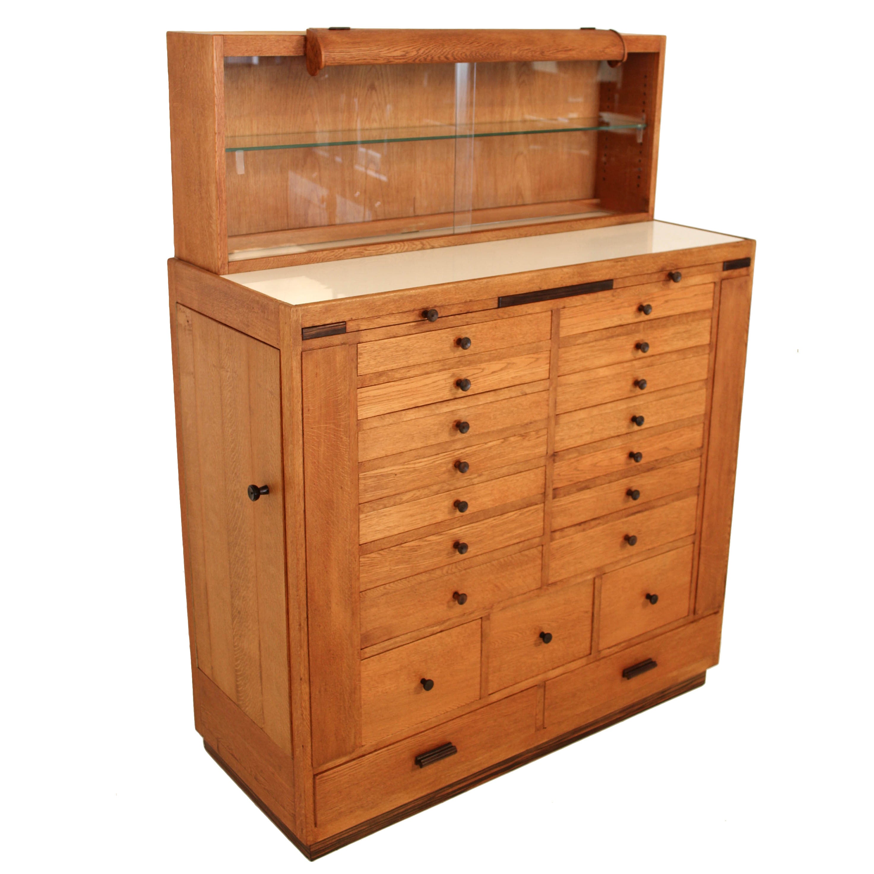 Rare Art Deco Haagse School Dentist Cabinet by Anton Lucas, 1920s