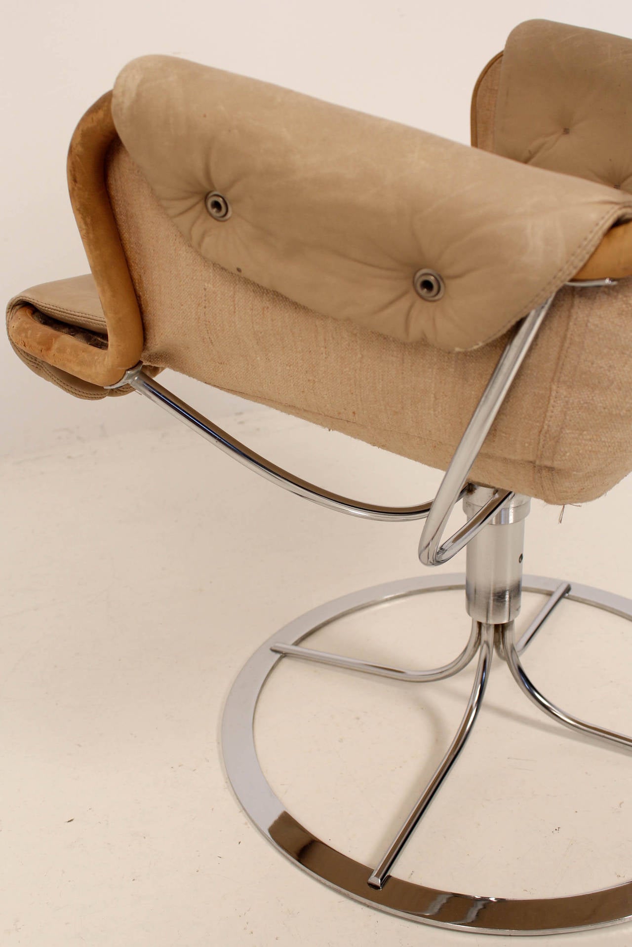 Original Jetson Lounge Chair By Bruno Mathsson For Dux In Good Condition In Amsterdam, NL