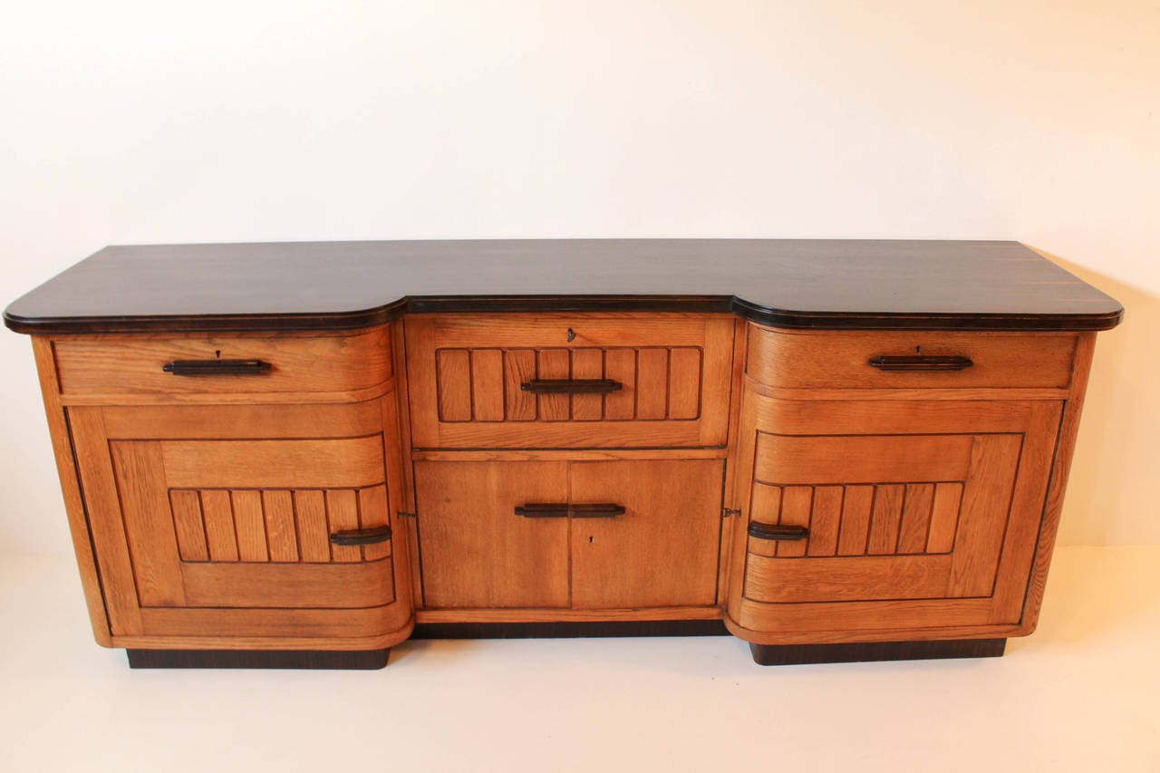 Buffet Art déco de Fer Semey pour H. Pander and Sons The Haque