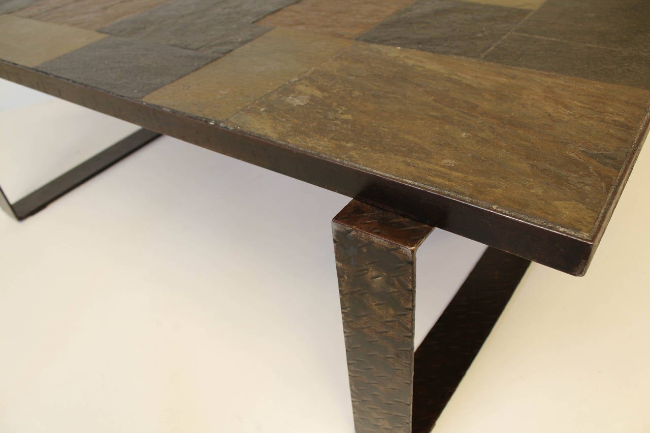 Dutch Vintage Brutalist Coffee Table Paul Kingma 1960s