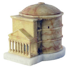 Large Grand Tour Model of the Pantheon, Rome, ca. 1880
