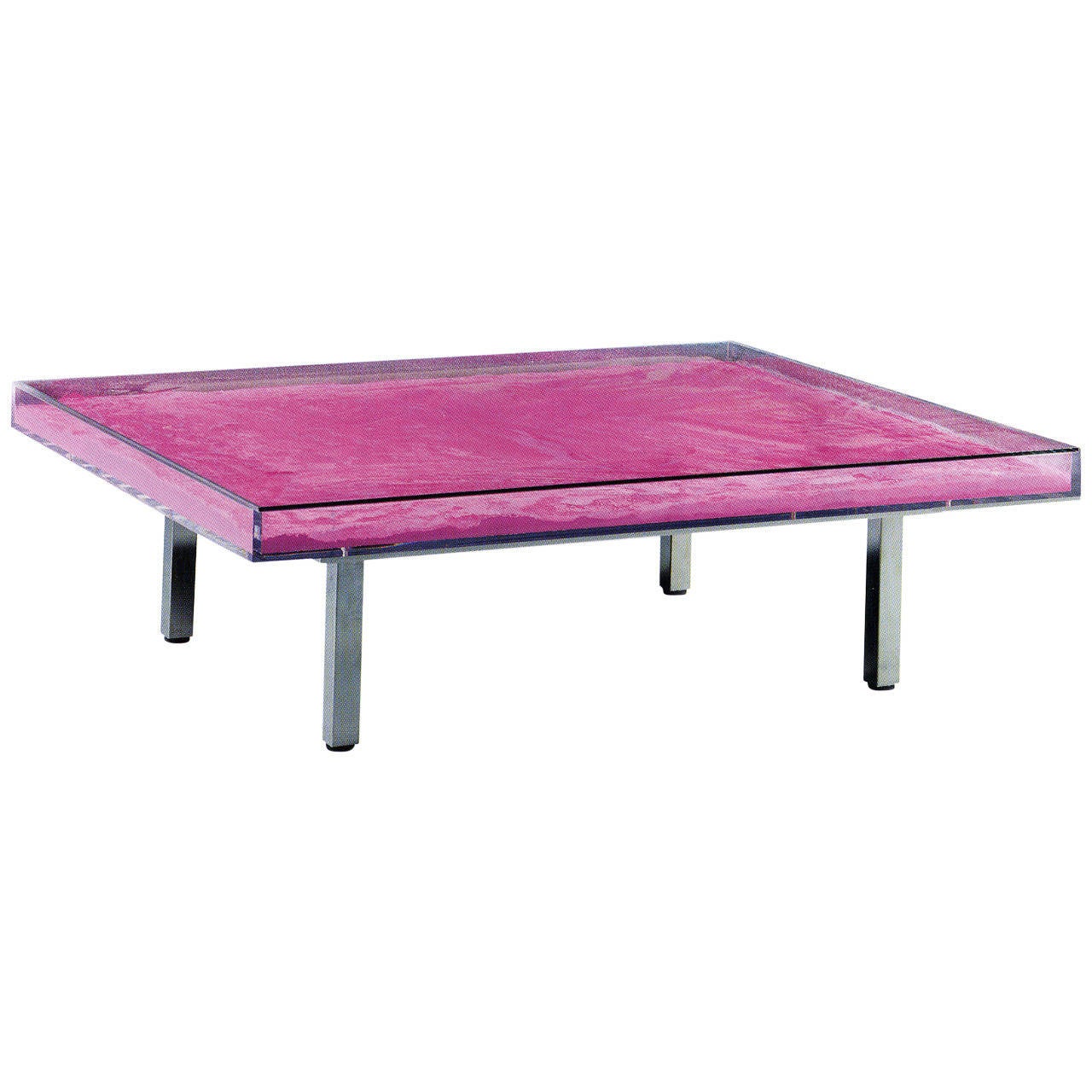 Table Klein Blue By Yves For At 1stdibs Monopink Table By Yves Klein