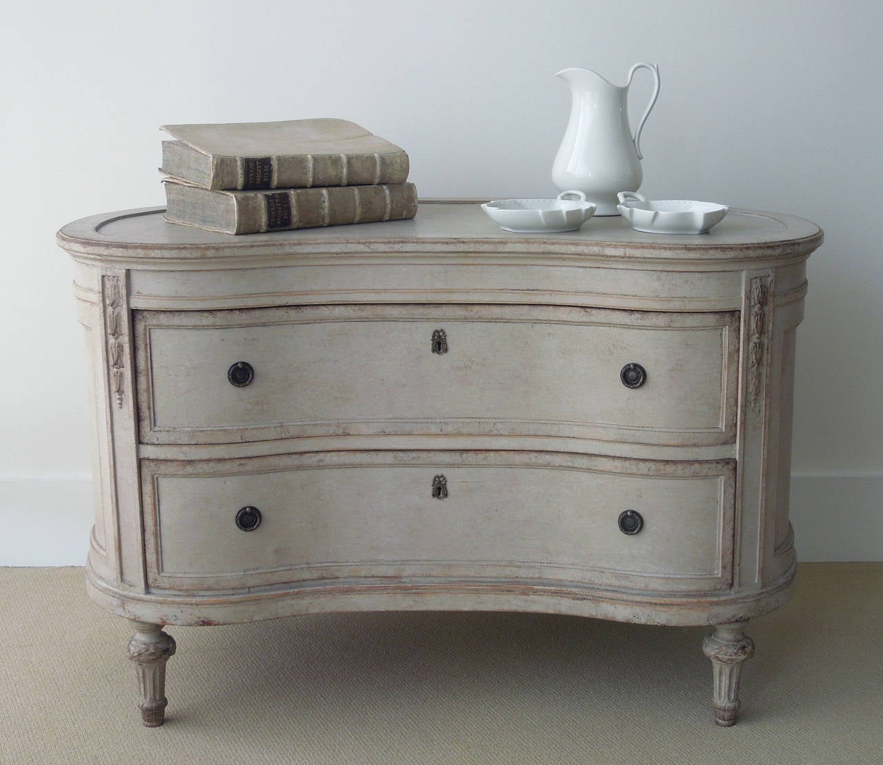 Danish Gustavian Painted Chest For Sale 2