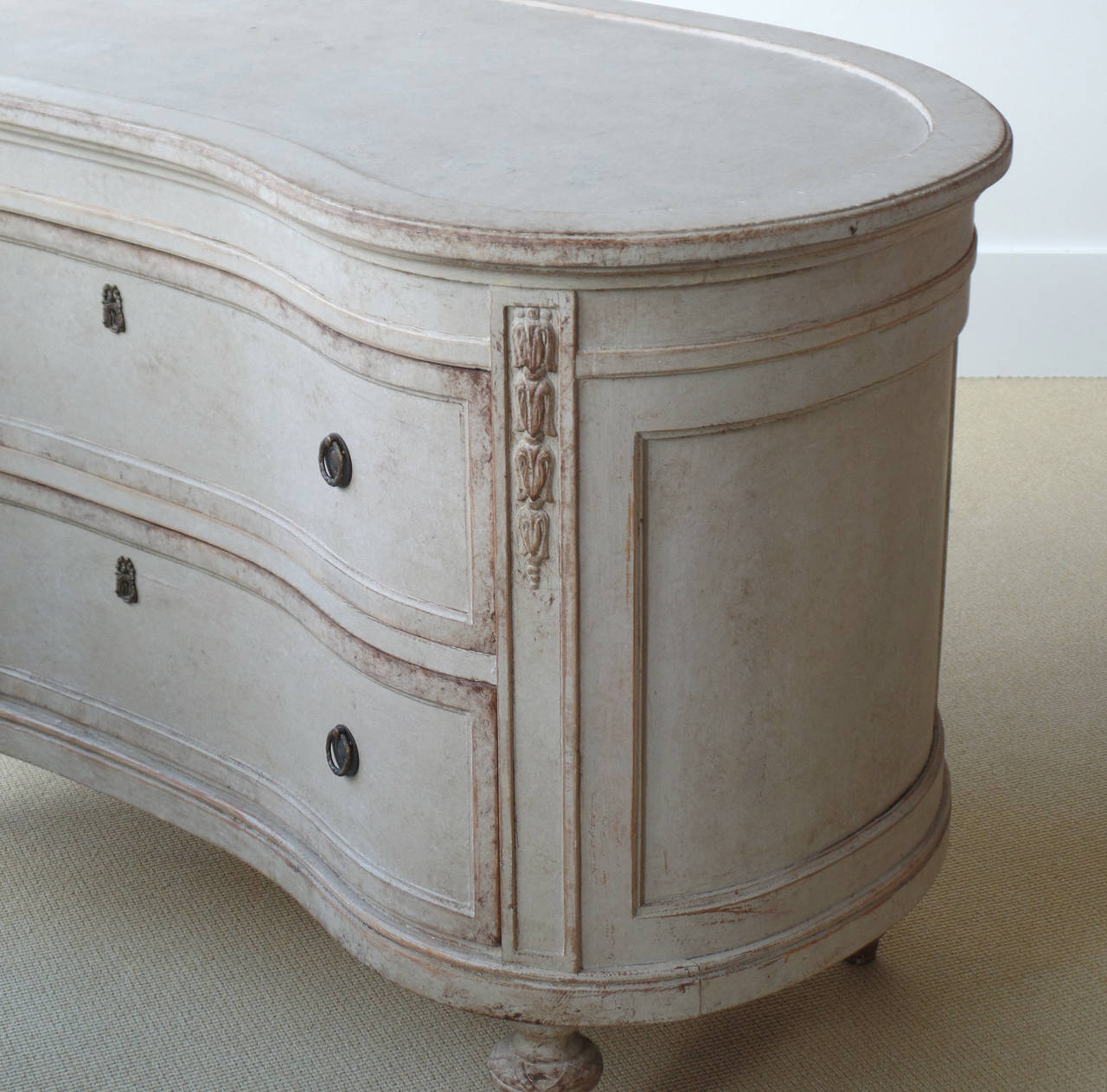 Danish Gustavian Painted Chest For Sale 3