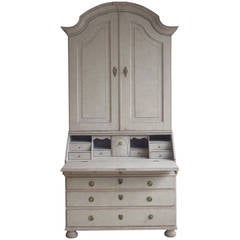 Swedish Painted Secretary