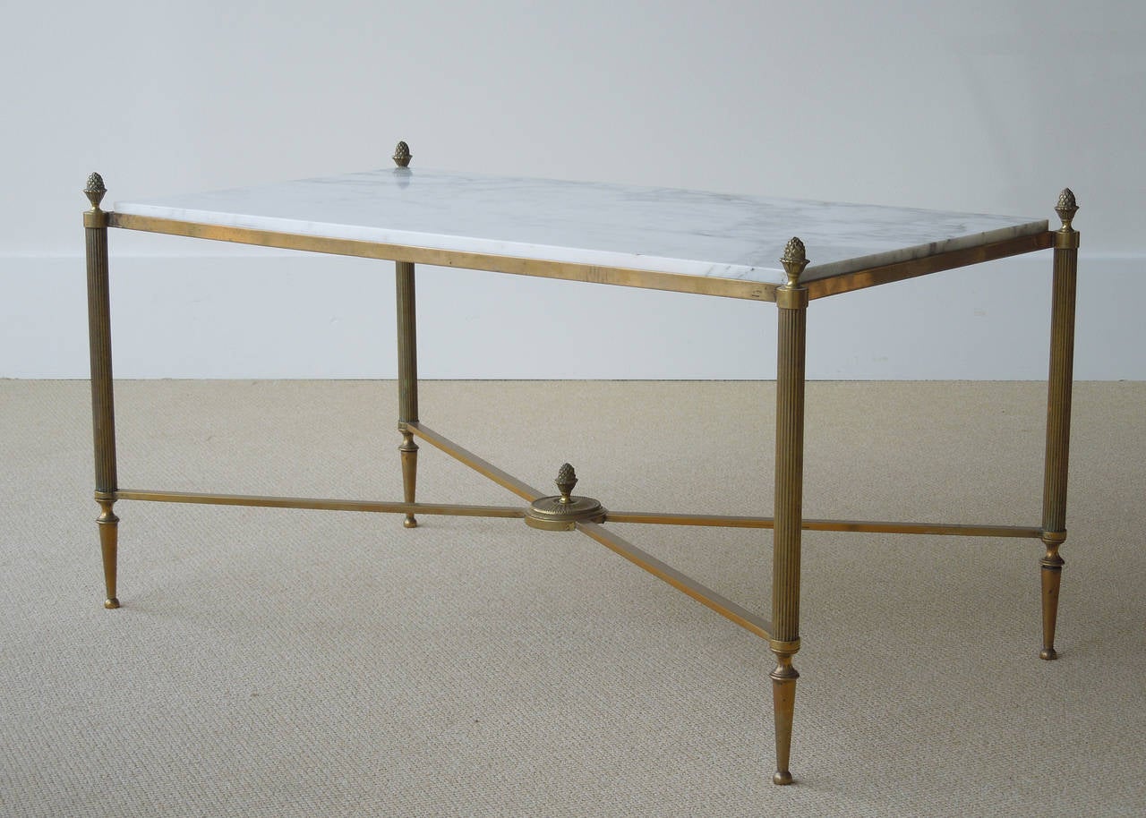 Neoclassical Maison Jansen French Coffee Table