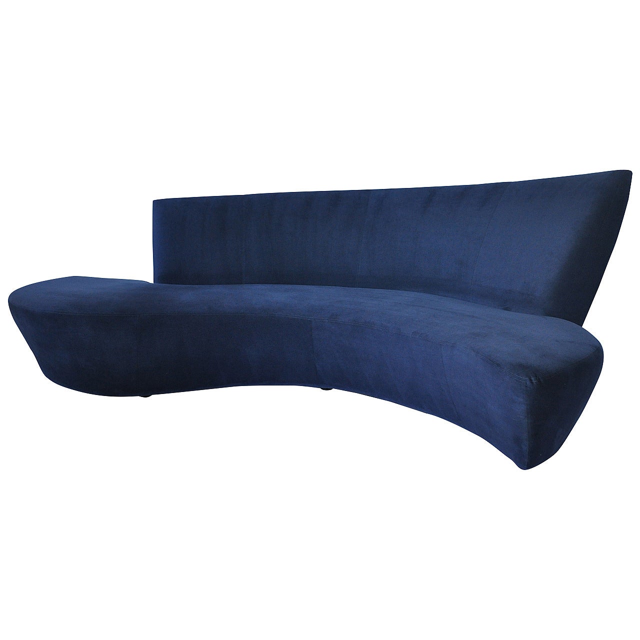 Vladimir Kagan Bilbao Curved Sculptural Sofa for Weiman Preview