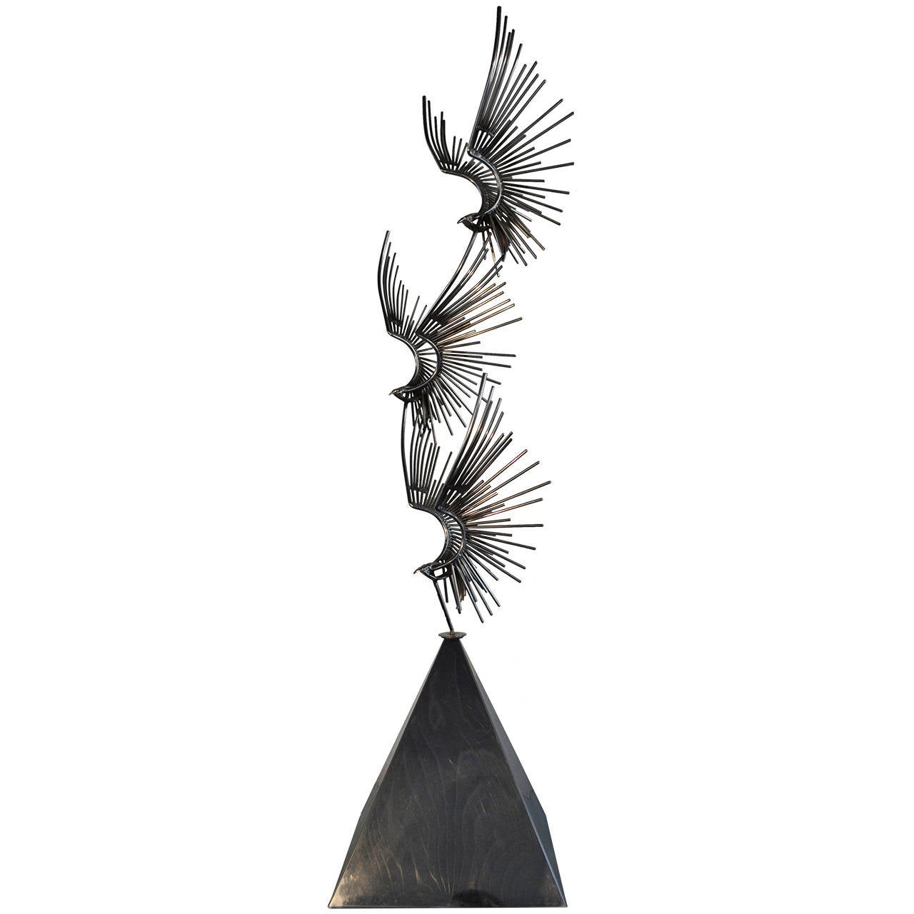 Curtis Jere Birds In Flight Sculpture at 1stDibs