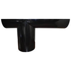 Brueton Mid-Century Modern Cantilevered Lacquer Console Table