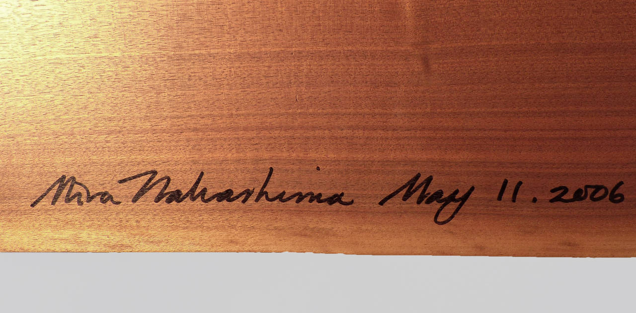 Contemporary Mira Nakashima, Wall-Mounted Desk
