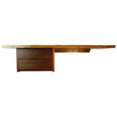 Mira Nakashima, Wall-Mounted Desk