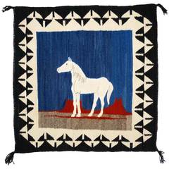 Navajo Pictorial Textile, circa 1940-1950
