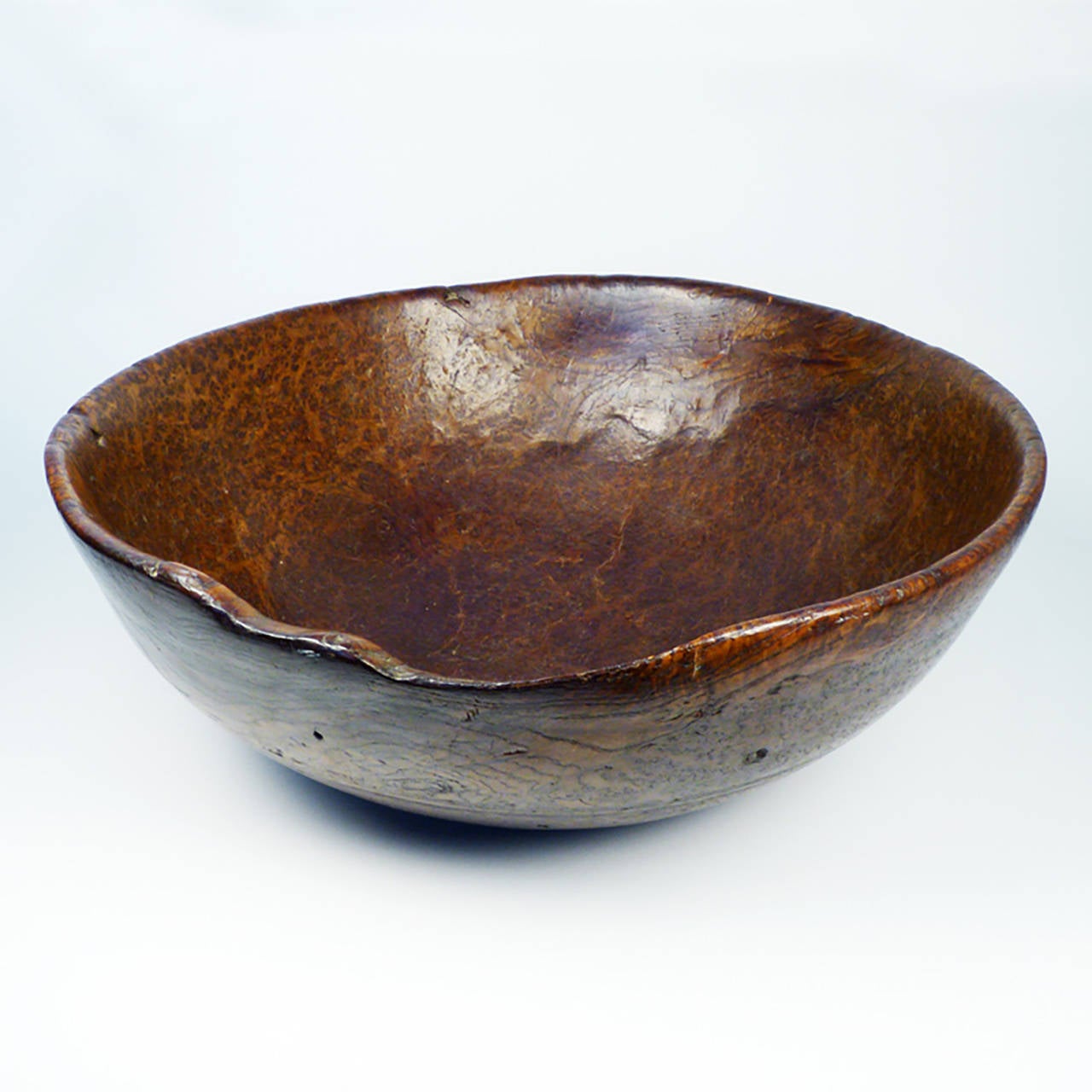 Native American Early American Wood Burl Bowl