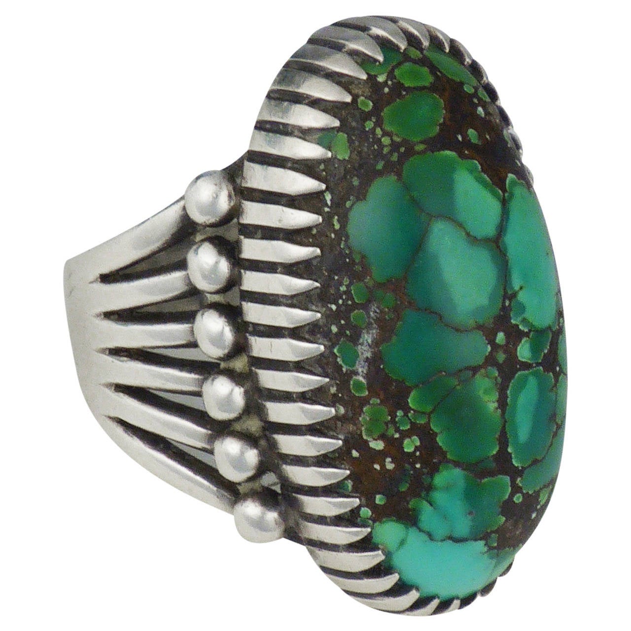 Frank Patania Sr. Turquoise Ring, circa 1960 at 1stDibs | frank 