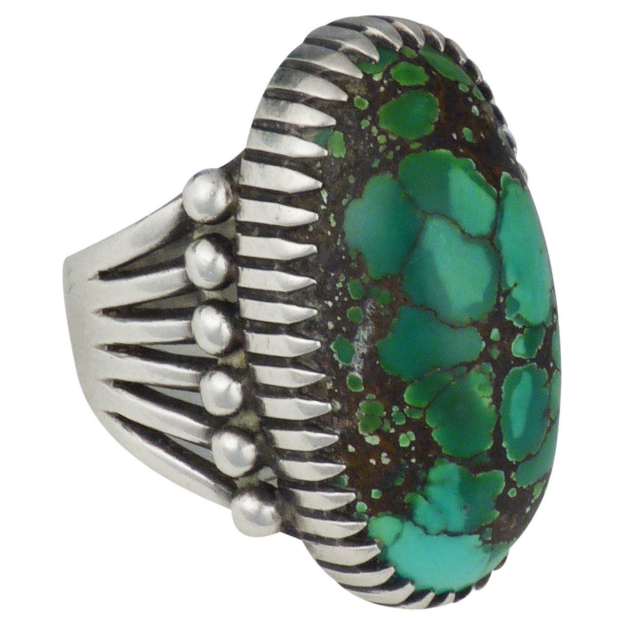 Frank Patania Sr. Turquoise Ring, circa 1960