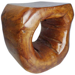 Tree Trunk Stool
