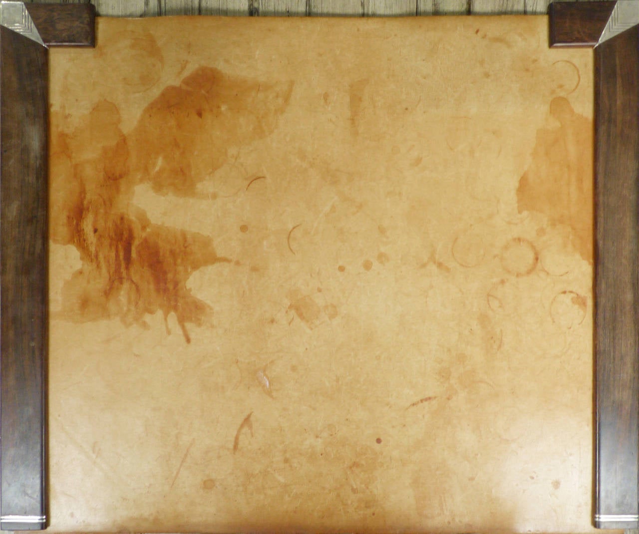 Leather White Hogan Desk Set, circa 1960 For Sale