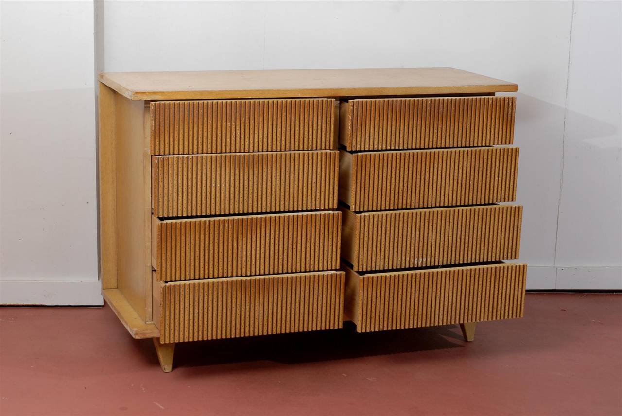Mid-20th Century Rare American of Martinsville Eight Drawer Chest, Choice of Lacquer Finish