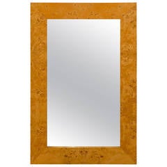 Dramatic Vintage Mirror in Olivewood 3