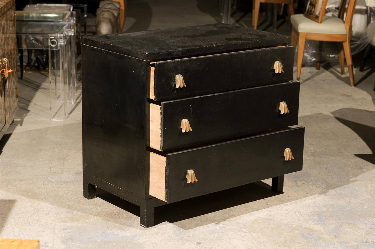 American Widdicomb Chest with Tulip Hardware, Choice of Lacquer Color For Sale