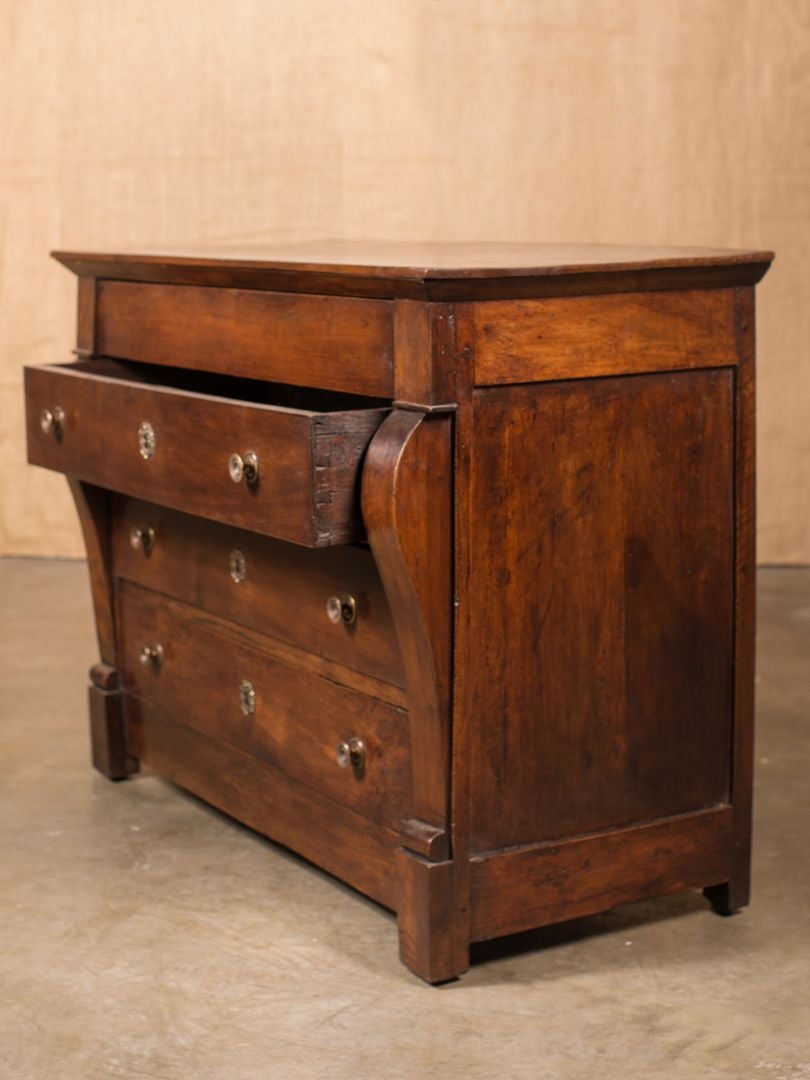 French Restauration Period Four-Drawer Commode In Excellent Condition In Birmingham, AL